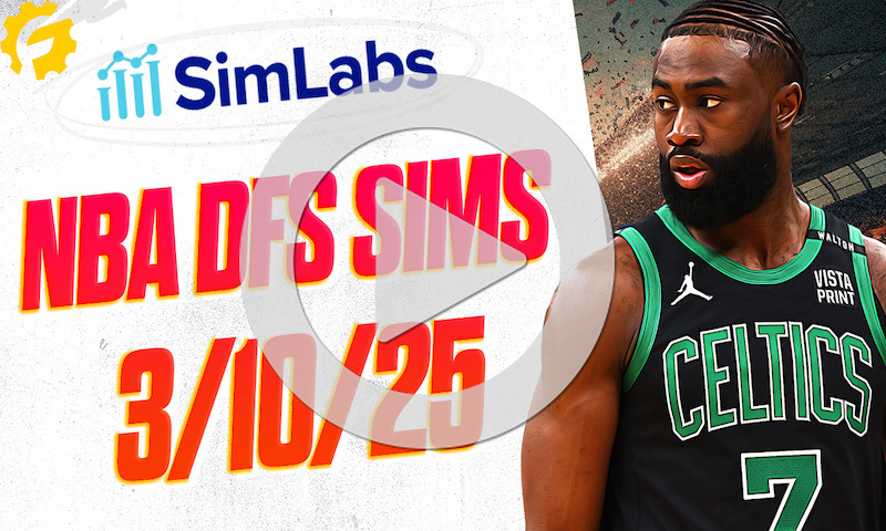 NBA SimLabs Breakdown - Monday, March 10th