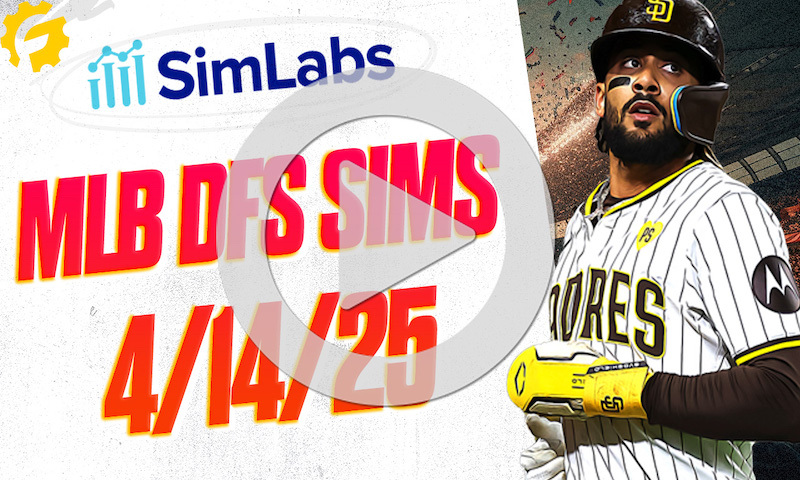 MLB SimLabs Breakdown: Monday, April 14th