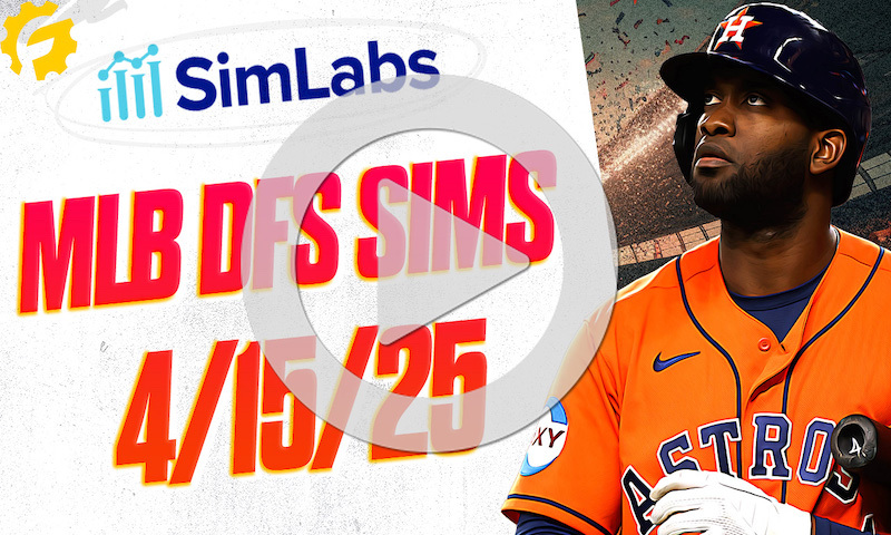 MLB SimLabs Breakdown: Tuesday, April 15th