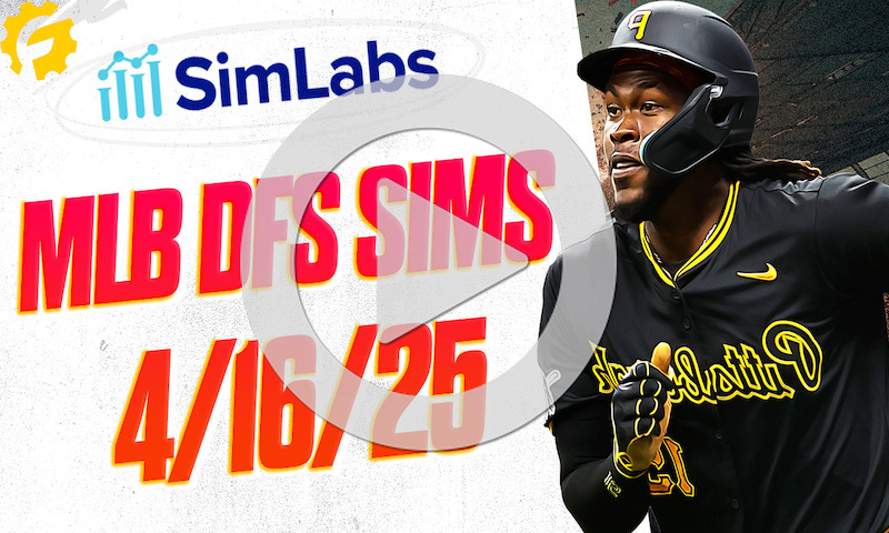 MLB SimLabs Breakdown: Wednesday, April 16th