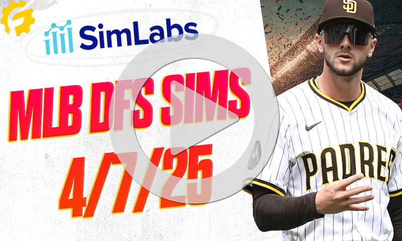 MLB SimLabs Breakdown - Monday, April 7th