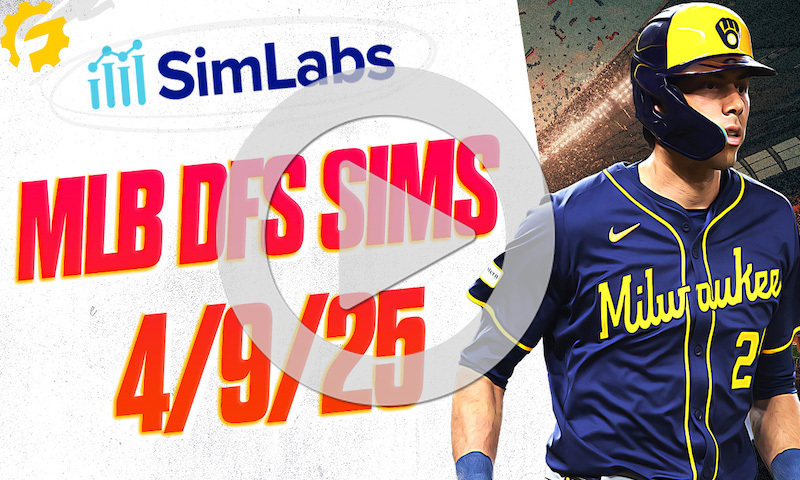 MLB SimLabs Breakdown - Wednesday, April 9th