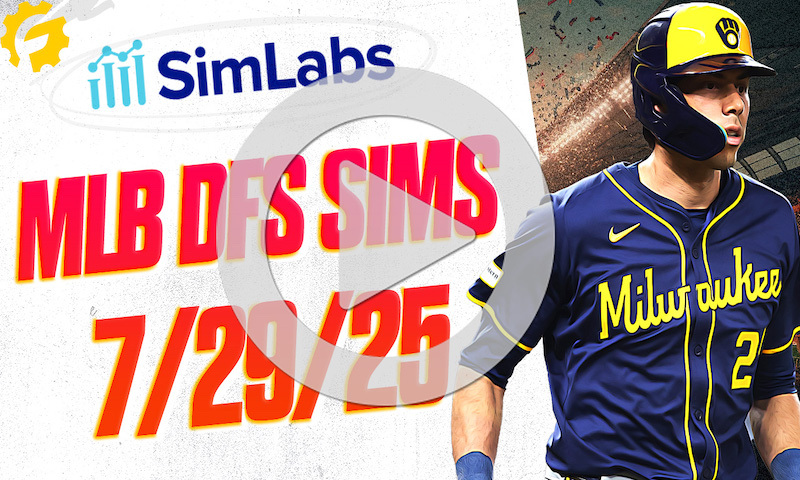 MLB SimLabs Breakdown: Tuesday, July 29th