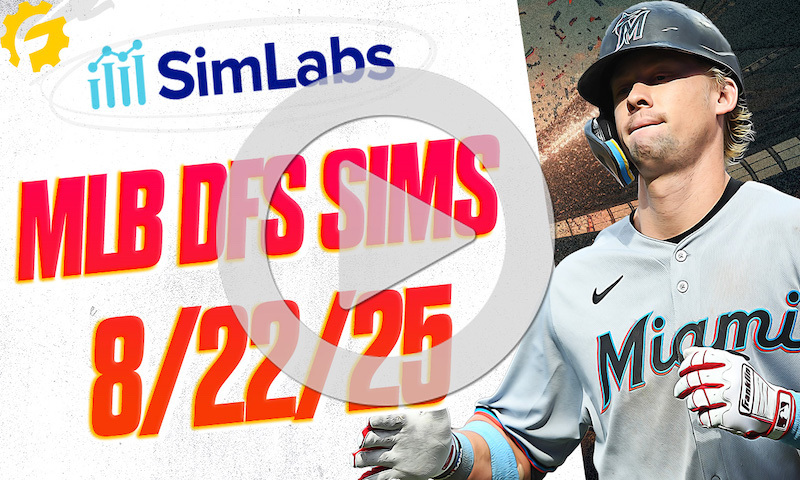 MLB SimLabs Breakdown: Friday, August 22nd