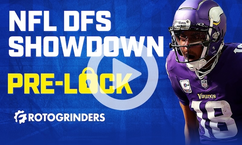 NFL DFS Pre-Lock Show: Sunday Night Football - Vikings vs. Cowboys