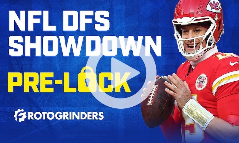 NFL DFS Pre-Lock Show: Sunday Night Football - Texans vs. Chiefs
