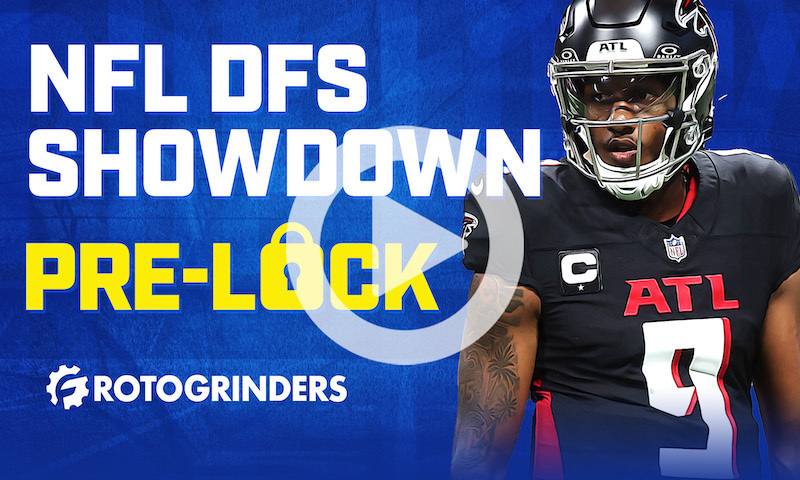 NFL DFS Pre-Lock Show: Sunday Night Football - Falcons vs. Vikings