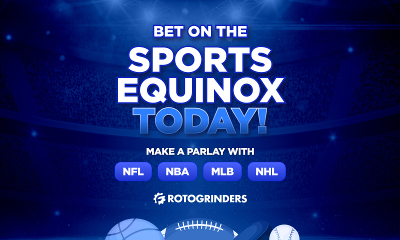 Sports Equinox betting picks and promos for NFL, MLB, NBA, NHL bets today