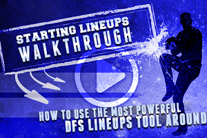 The Process: Starting Lineups Page