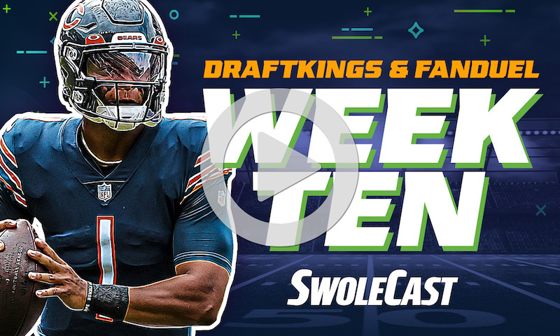 DraftKings & FanDuel NFL DFS Week 10 - Swolecast