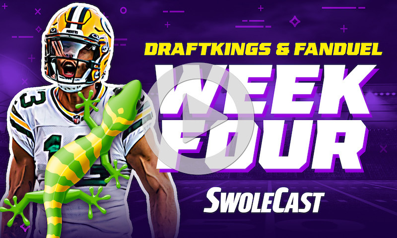 DraftKings & FanDuel NFL DFS Week 4 - Swolecast