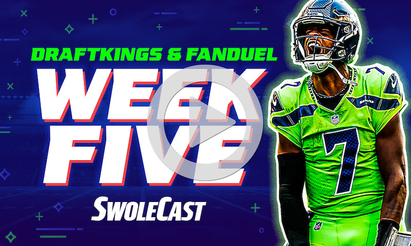 DraftKings & FanDuel NFL DFS Week 5 - Swolecast