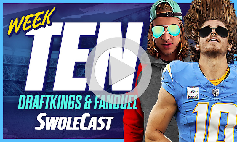 Swolecast - NFL Week 10 - 2023 DFS Fantasy Football