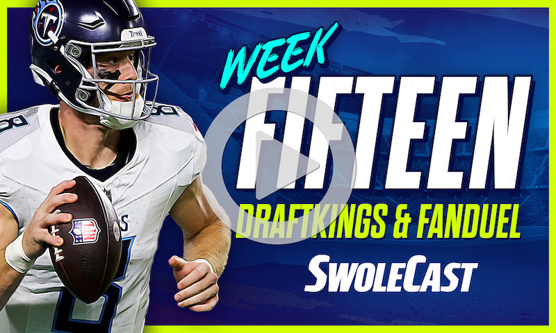 Swolecast - NFL Week 15 - 2023 DFS Fantasy Football