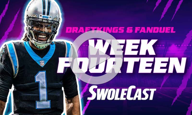 Week 14 NFL DraftKings & FanDuel DFS Lineup Advice - Swolecast