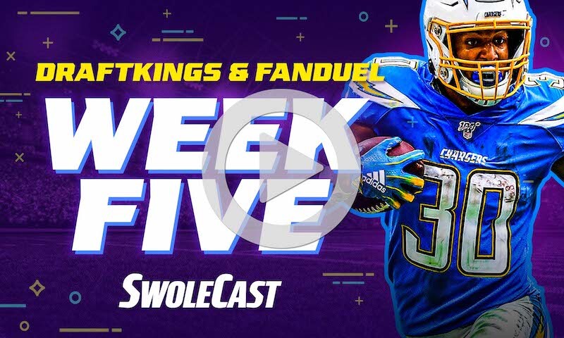 Week 5 NFL DraftKings & FanDuel DFS Lineup Advice - Swolecast