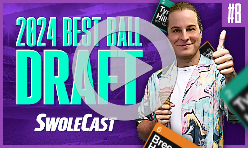 Swolecast, July 3, 2024 - Best Ball Draft #8
