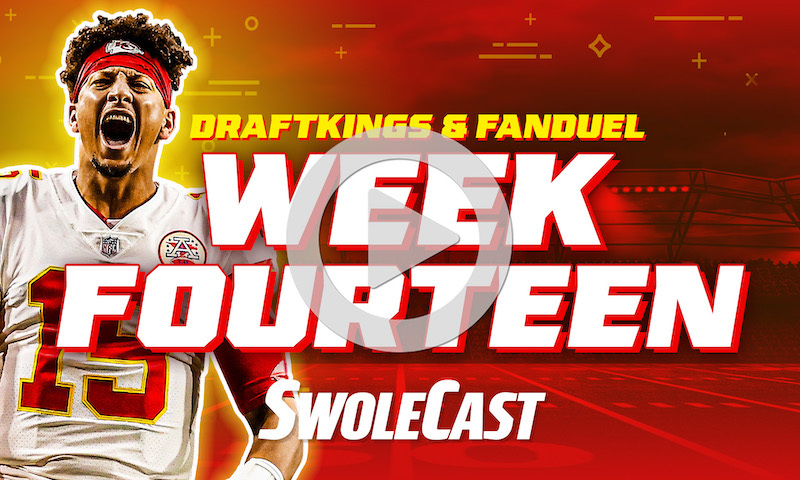 DraftKings & FanDuel NFL DFS Week 14 - Swolecast