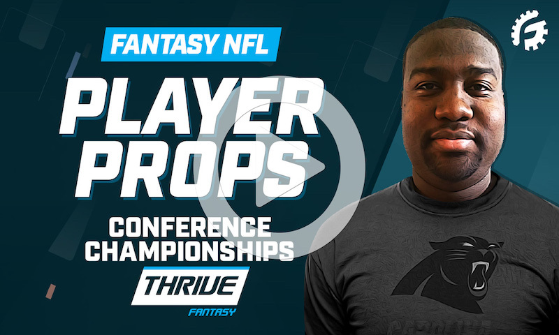 NFL Thrive Fantasy Player Props - Conference Championships