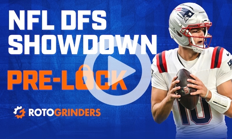 NFL DFS Showdown Pre-Lock Show: Week 7 - Thursday Night Football