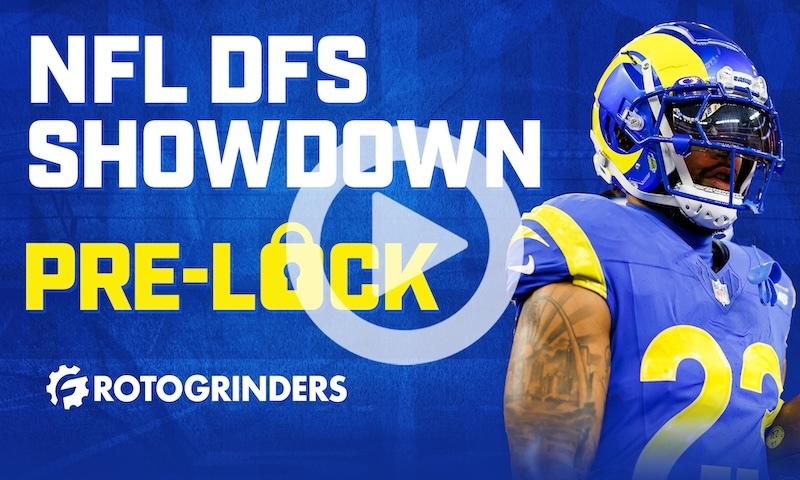 NFL DFS Pre-Lock Show: Thursday Night Football - Rams vs. Seahawks