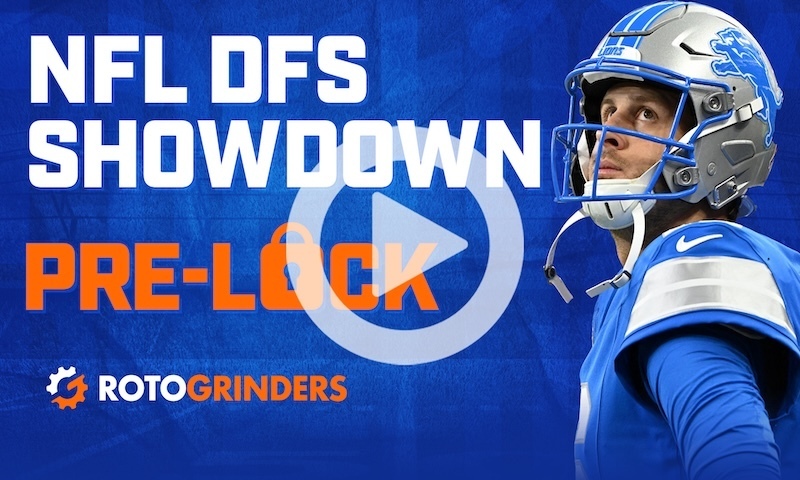 NFL DFS Showdown Pre-Lock Show: Week 2 - Thursday Night Football