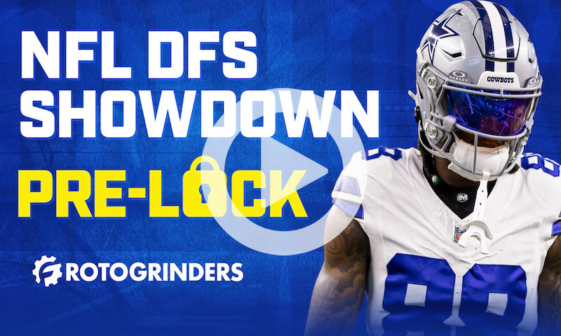 NFL DFS Pre-Lock Show: Thursday Night Football - Cowboys vs. Eagles