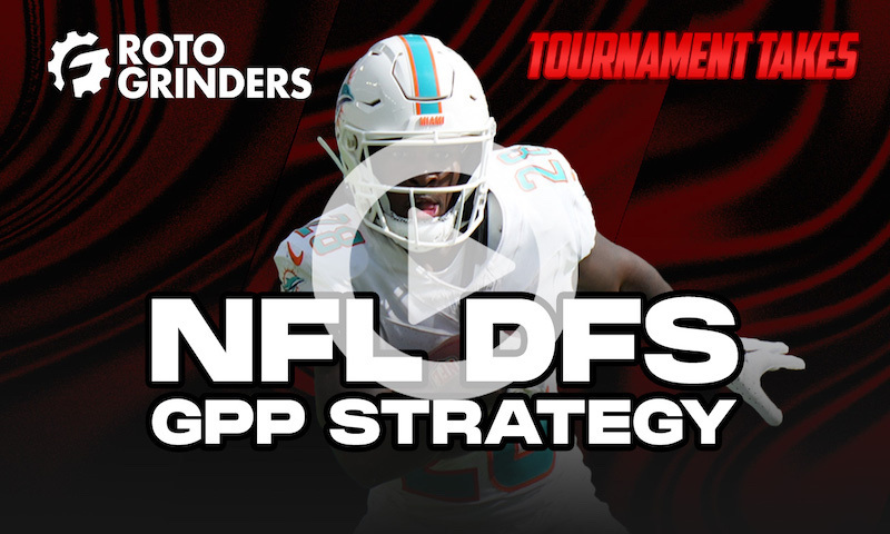 Tournament Takes Show - NFL DFS GPP Strategy for Week 7