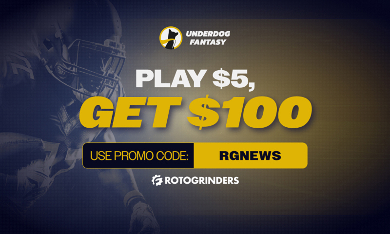 Underdog promo code RGNEWS: Claim $100 bonus entries for NFL & NBA picks today