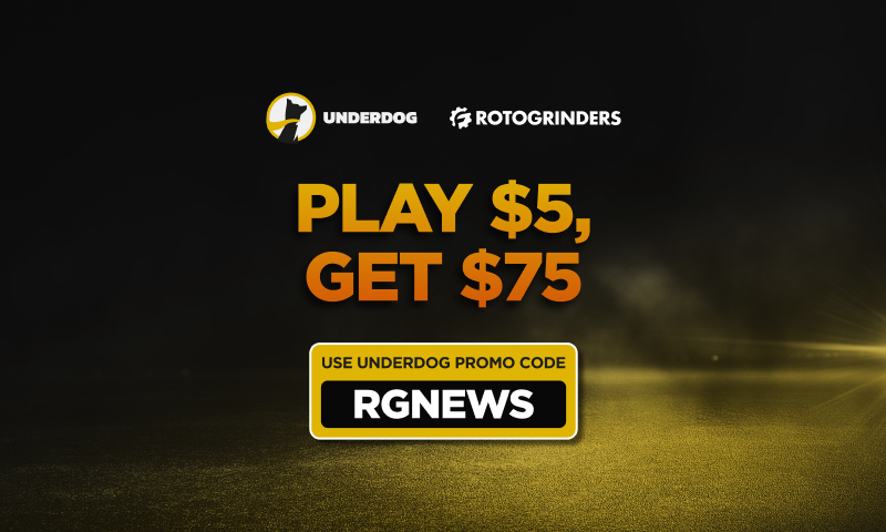 Underdog promo code RGNEWS offers $75 bonus entries for NBA on NBC today