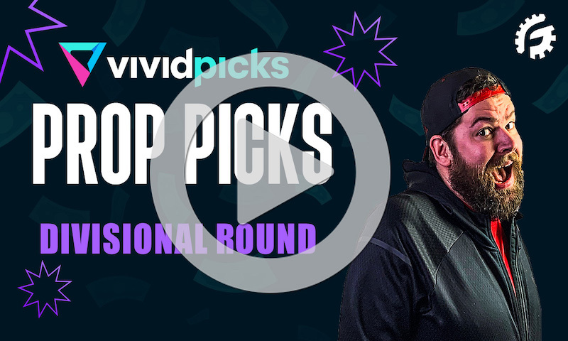 NFL Divisional Round Player Props on Vivid Picks