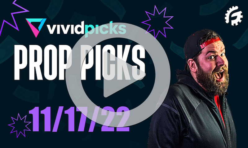 NFL / NBA 11/17/22 Player Props on Vivid Picks