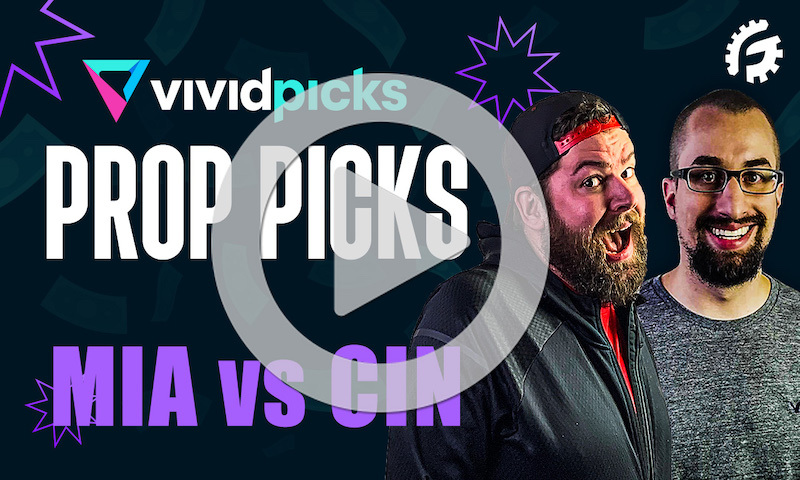 NFL Thursday Night Player Props on Vivid Picks - Dolphins vs Bengals