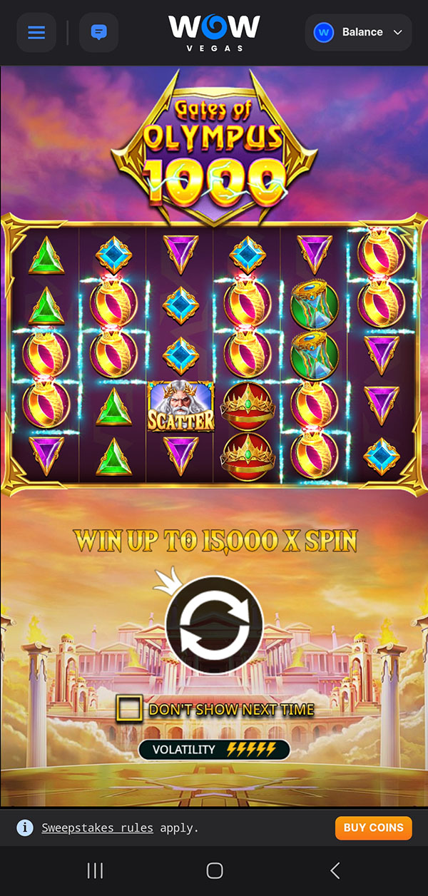 WOW Vegas Promo Code October 2024