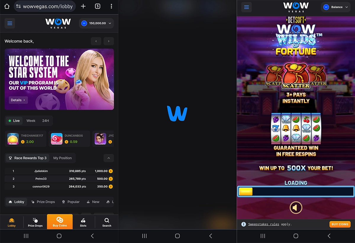 WOW Vegas Promo Code October 2024