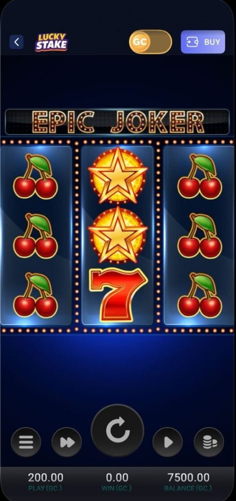 luckystake social casino slot games