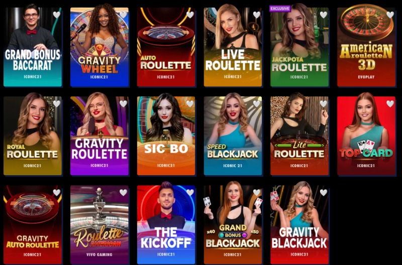 jackpota live dealer games
