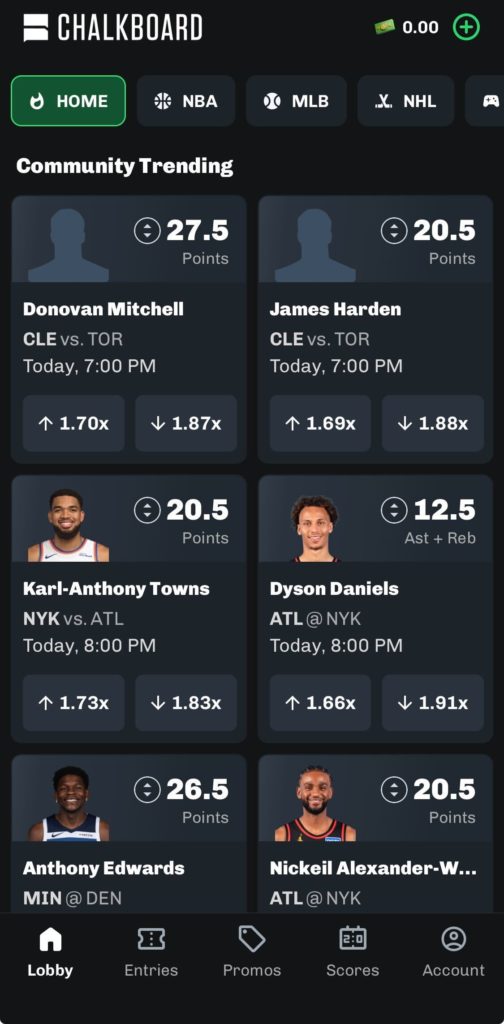chalkboard app screenshot