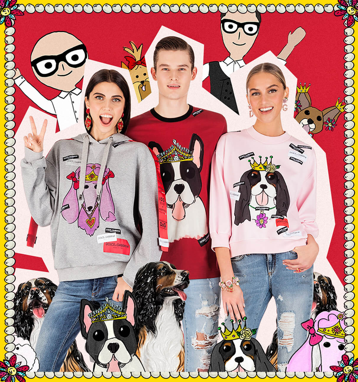 Dolce & Gabbana Year of the Dog Collection For Chinese New Year 2018