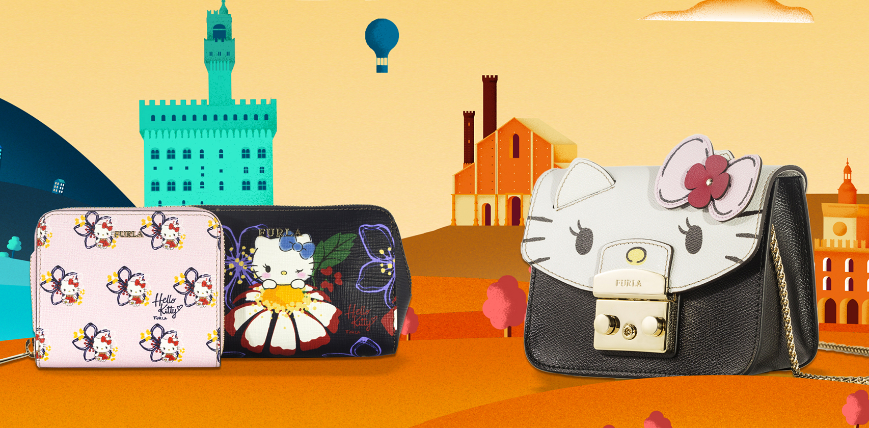 Hello Kitty Furla Collection Sanrio Character Goes On Italian Adventure