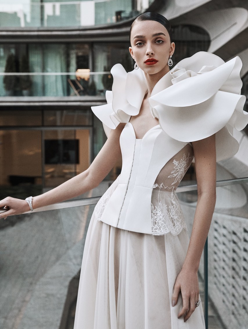 naeem khan bridal fall 2019