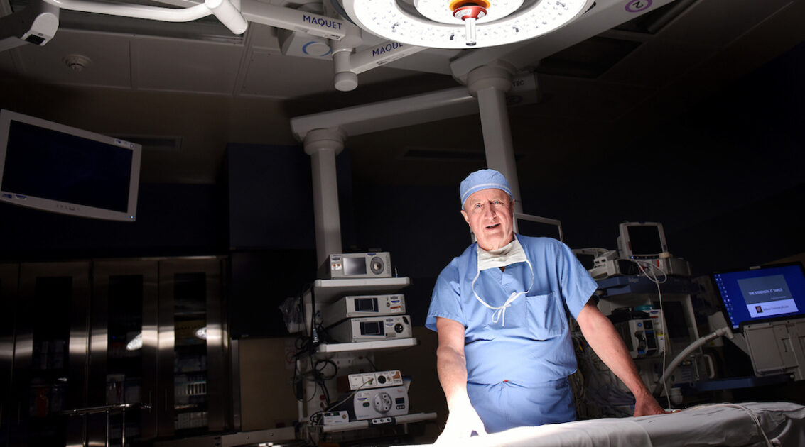 A hero to many, Dr. John Brown is hanging… | Riley Children's Health