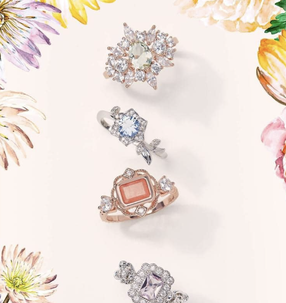 Reveal NEW custom designed beauties within our Southern Garden Party Collection!