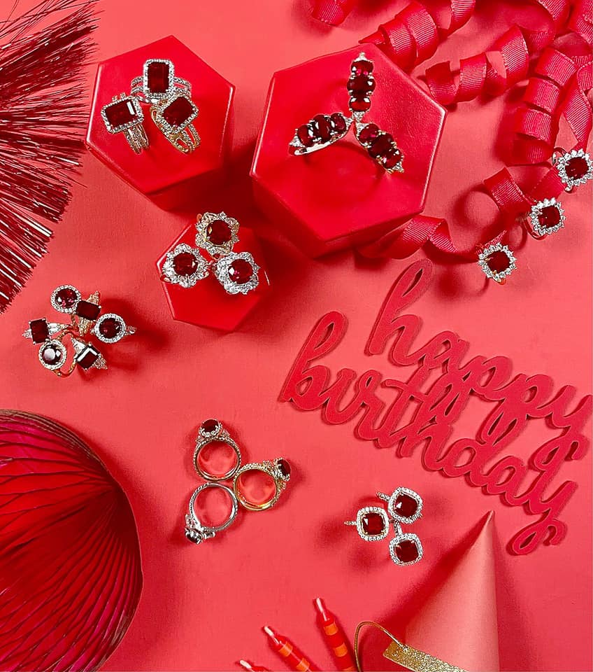 Are you a January baby or have friends and family that were born in January? This ring reveal is for you! (Or if you simply love red stones!)