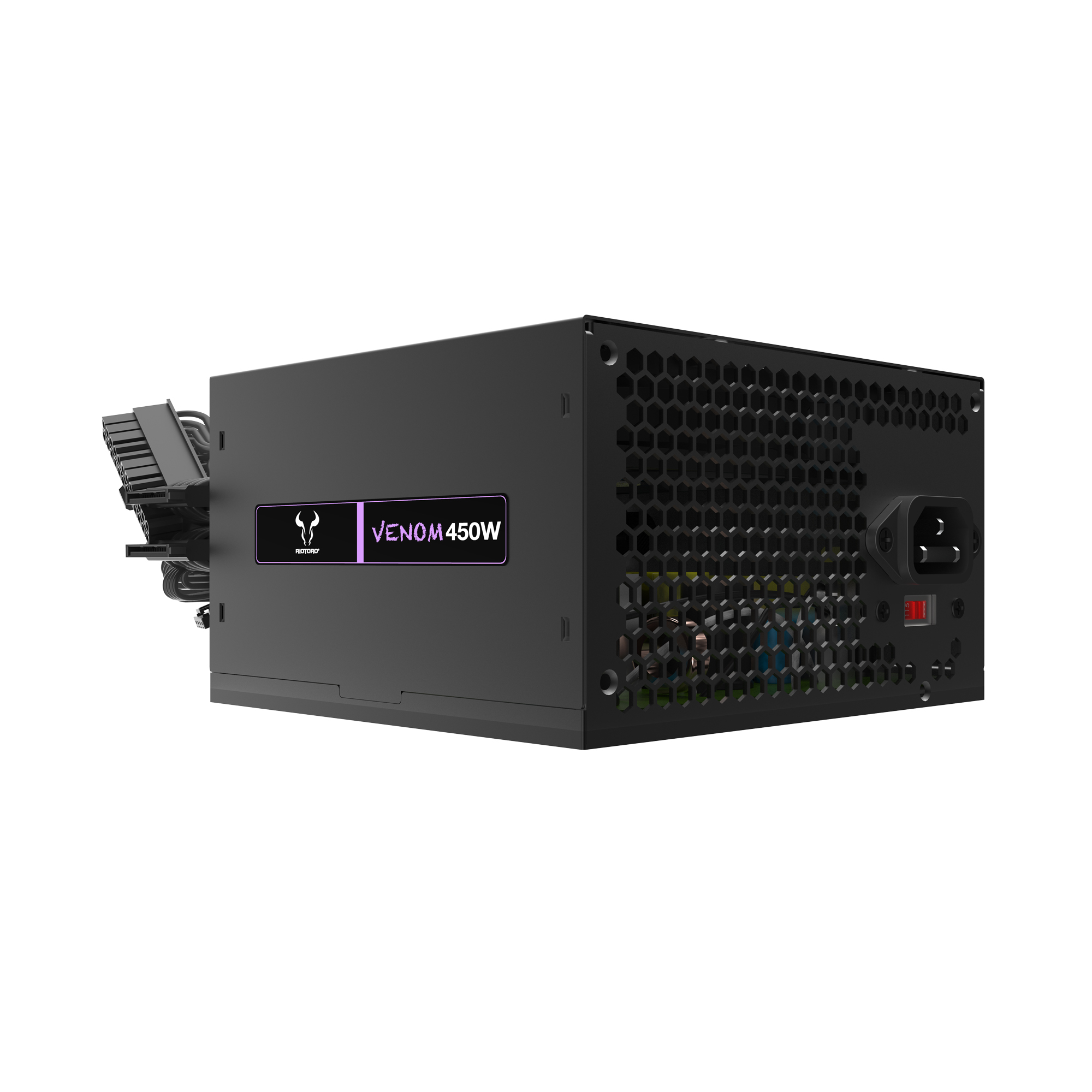 VENOM 450W II PC Power Supply, ATX, Non-modular