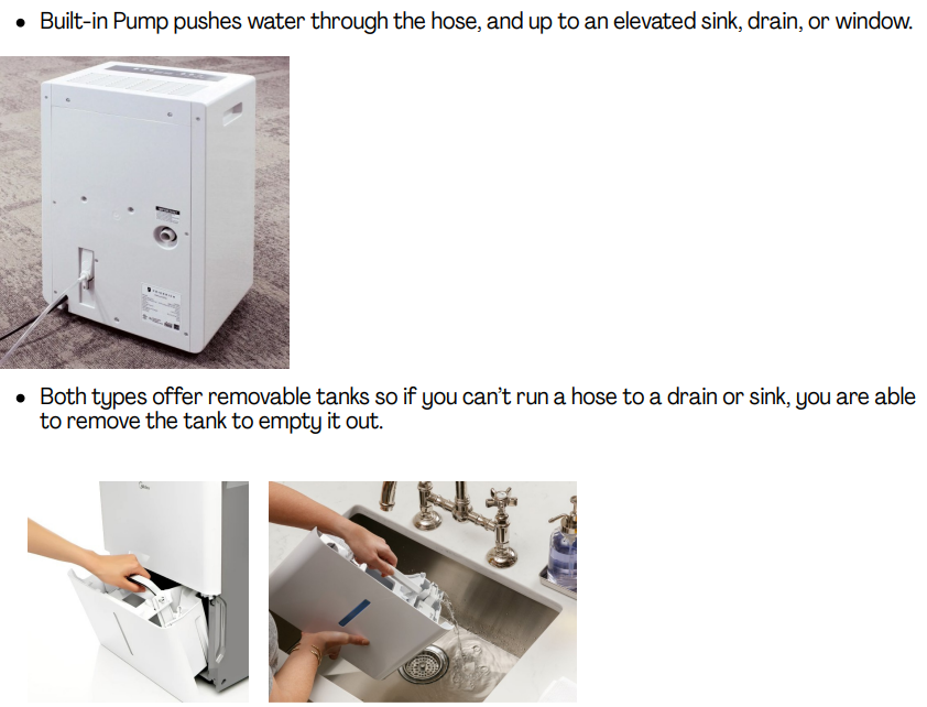 Buying Guide Dehumidifiers