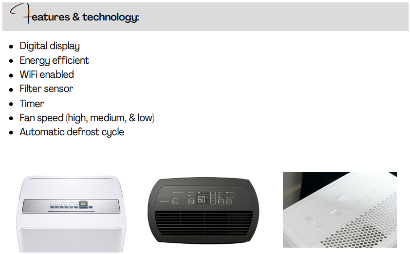 Buying Guide Dehumidifiers
