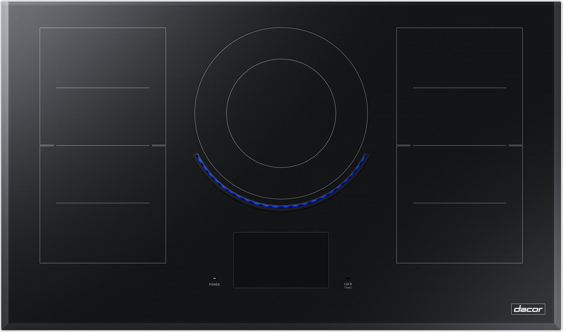 Dacor Induction Cooktop 36” Model #DTI36M977BB