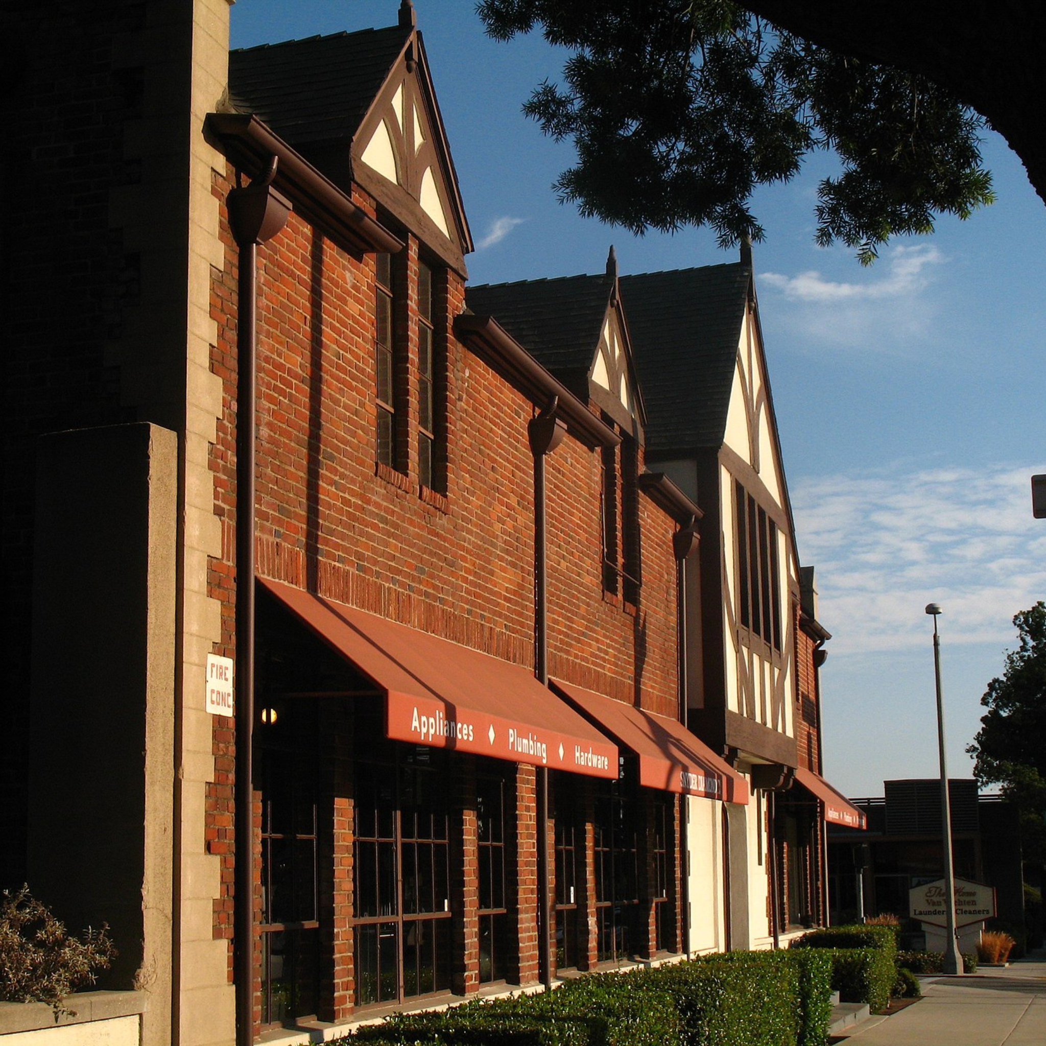 Snyder Diamond Pasadena showroom Tudor style architecture