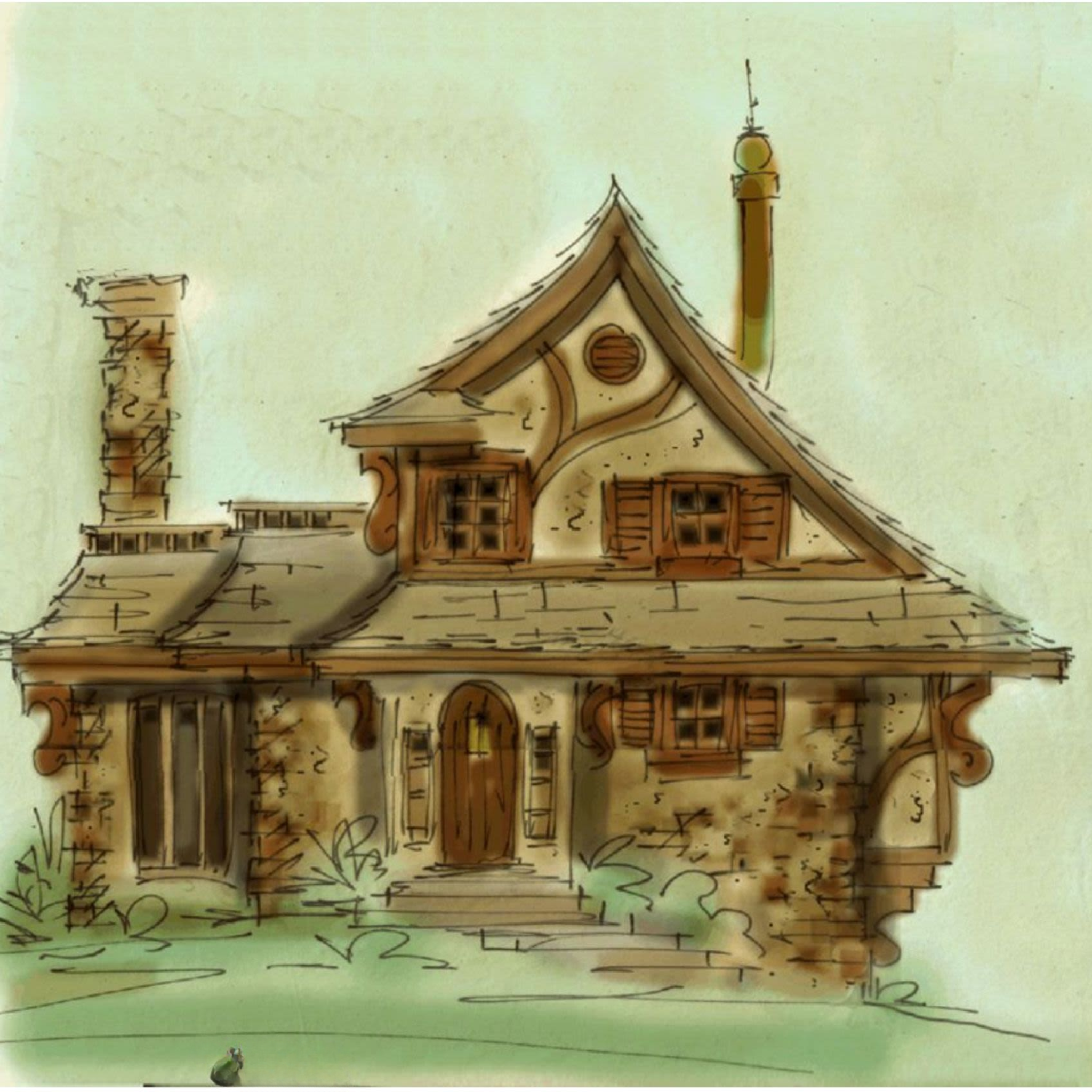 Fairytale Architecture illustration